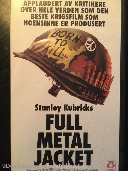 Stanley Kubrick. 1987. Full Metal Jacket. Vhs. Vhs