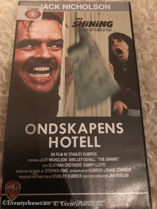 Stanley Kubrick. Ondskapens Hotell. Vhs. Vhs
