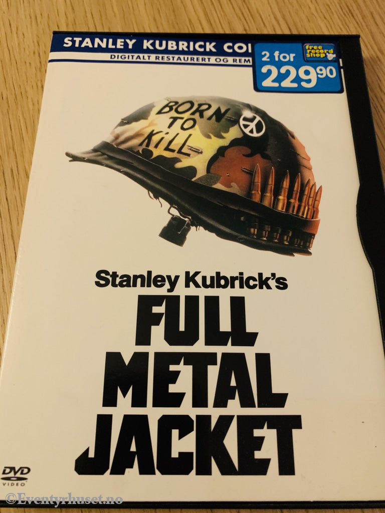 Full Metal Jacket. Dvd Snap Case.