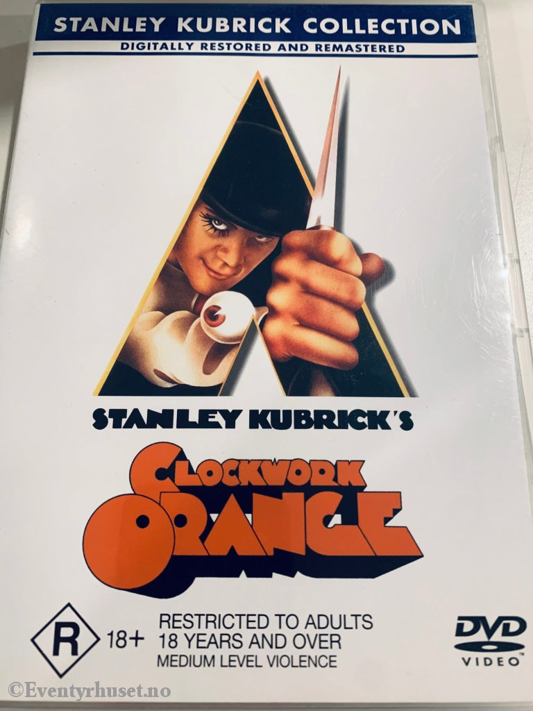 Stanley Kubricks Clockwork Orange. 1971. Dvd. Dvd