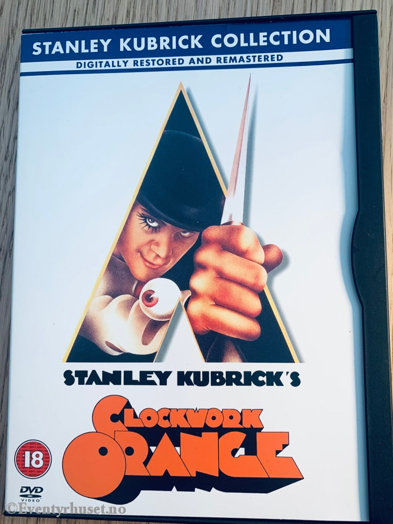 Stanley Kubricks Clockwork Orange. 1971. Dvd Snapcase.