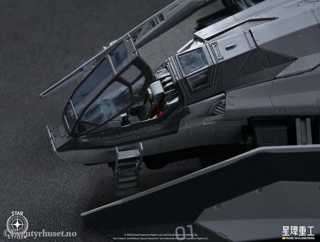 Star Citizen Pre-assembled Plastic Model Kit 1/100 Anvil F8C Lightning Pre-Assembled Finished Model Ver. 25 cm Manga &