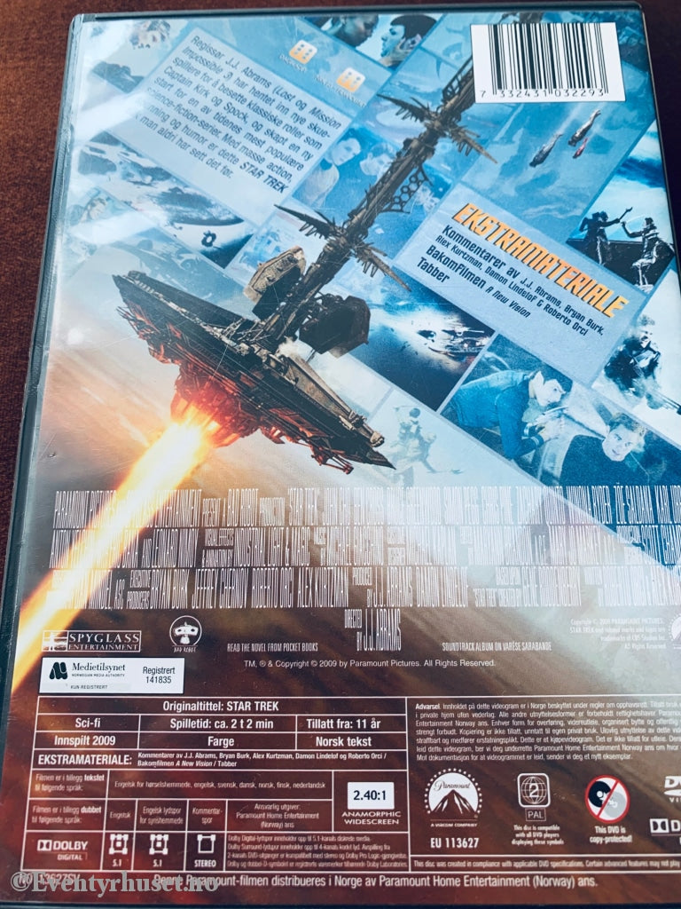 Star Trek. 2009. Dvd. Dvd