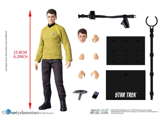Star Trek 2009 Exquisite Super Series Actionfigur 1/12 Chekov 16 cm Toys