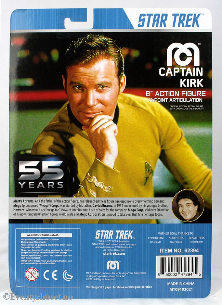 Star Trek Action Figure Kirk 55th Anniversary 20 cm Toys