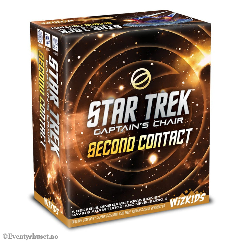 Star Trek: Captain’s Chair Card Game Second Contact *English Version* Games