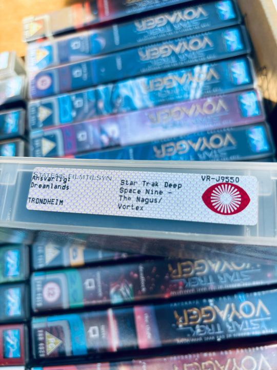 Star Trek Deep Space Nine. Cardassians / Melora. VHS. Solgt i Norge! VHS