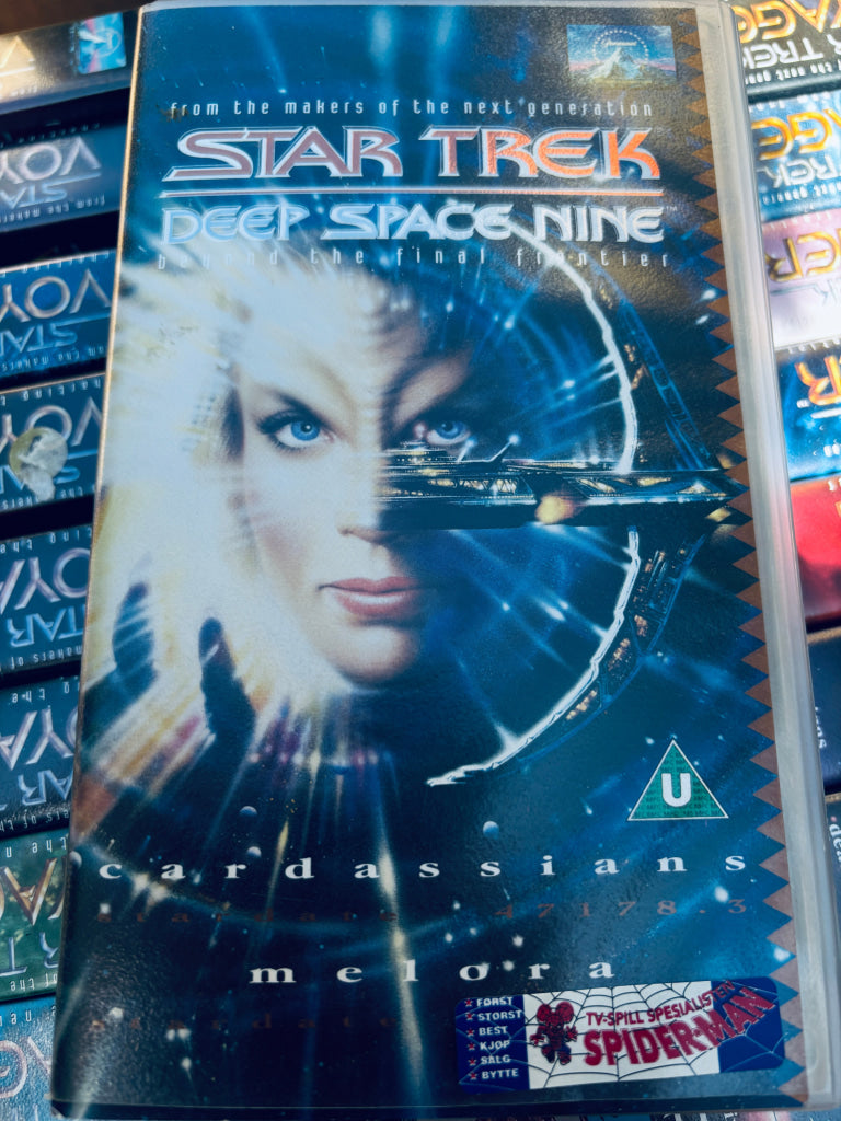 Star Trek Deep Space Nine. Cardassians / Melora. VHS. Solgt i Norge! VHS