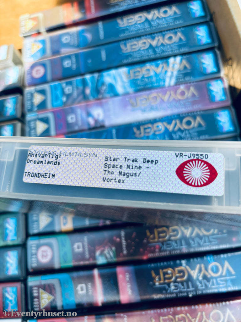 Star Trek Deep Space Nine. Cardassians / Melora. VHS. Solgt i Norge! VHS