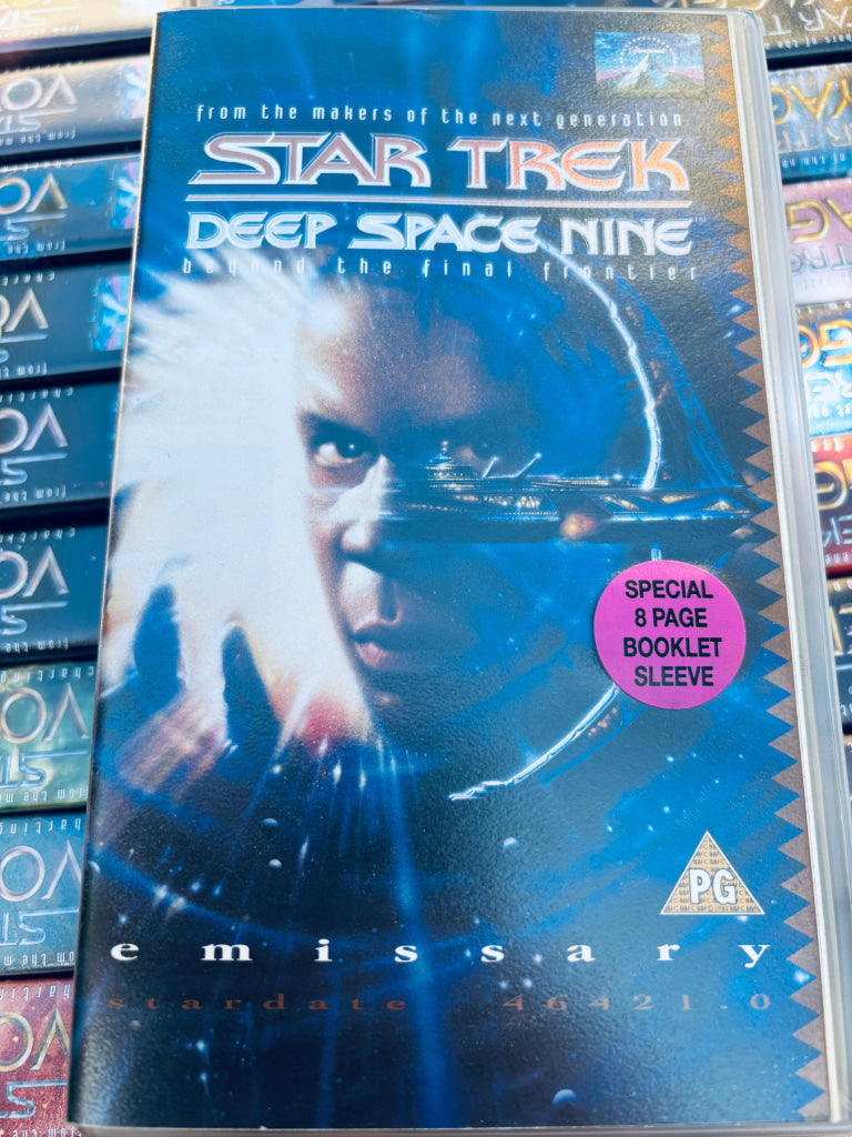 Star Trek Deep Space Nine. Emissary. VHS. Solgt i Norge! VHS