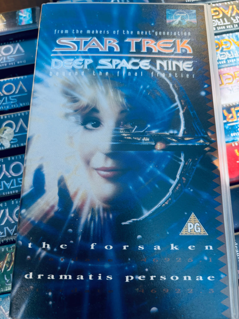 Star Trek Deep Space Nine. The Forsaken / Dramatis Personae. VHS. Solgt i Norge! VHS