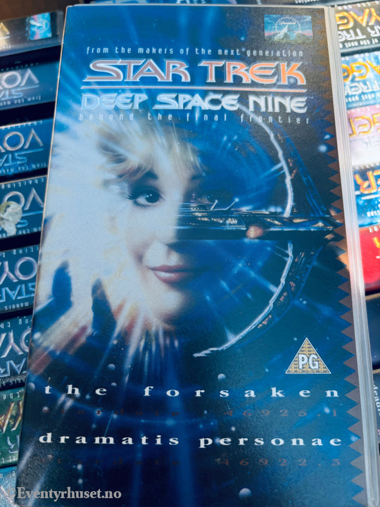 Star Trek Deep Space Nine. The Forsaken / Dramatis Personae. VHS. Solgt i Norge! VHS
