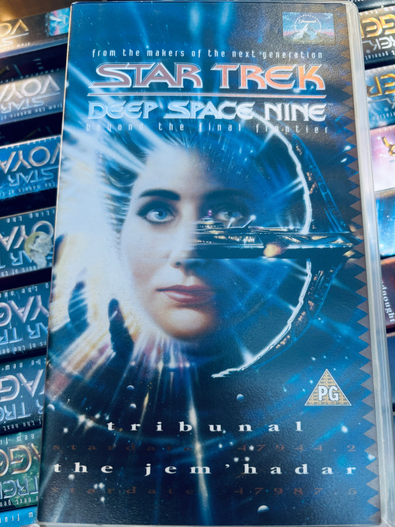 Star Trek Deep Space Nine. Tribunal / The Jam Hadar. VHS. Solgt i Norge! VHS