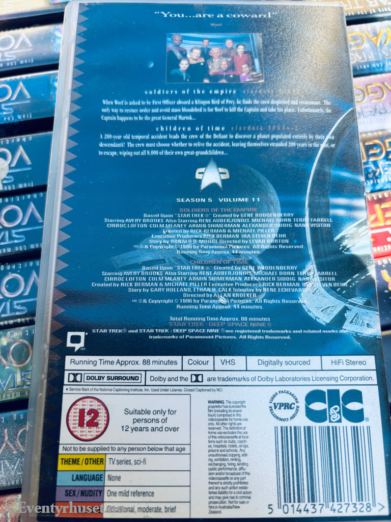 Star Trek Deep Space Nine. Vol. 5.11. VHS. Solgt i Norge! VHS