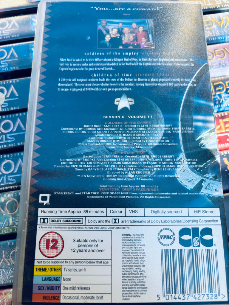Star Trek Deep Space Nine. Vol. 5.11. VHS. Solgt i Norge! VHS