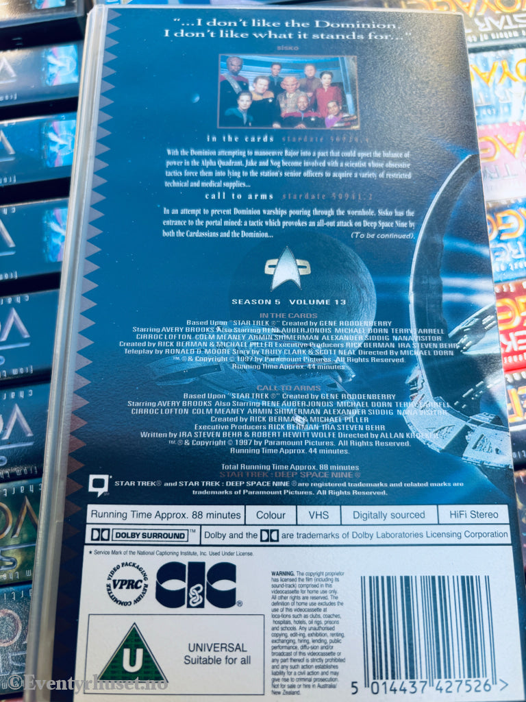 Star Trek Deep Space Nine. Vol. 5.13. VHS. Solgt i Norge! VHS