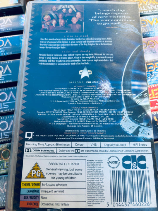 Star Trek Deep Space Nine. Vol. 6. 1. VHS. Solgt i Norge! VHS