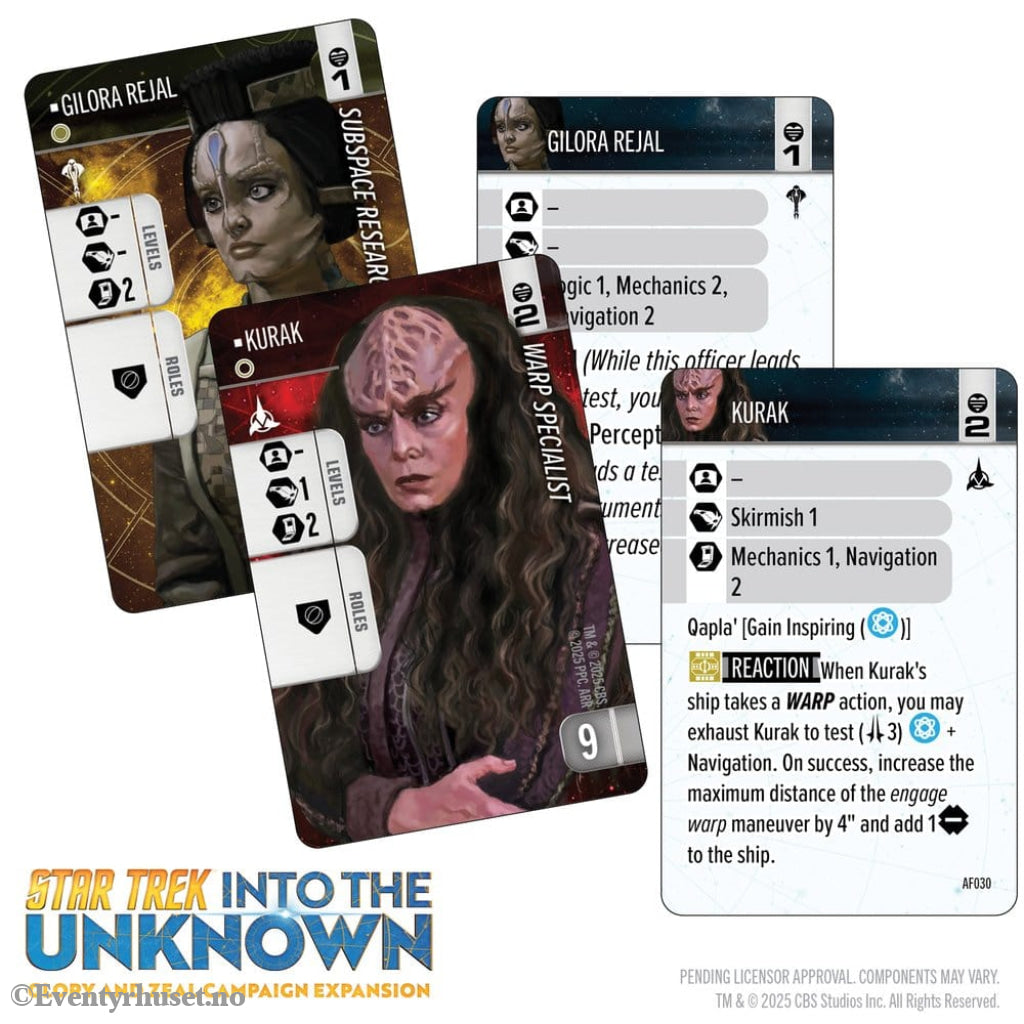 Star Trek: Into the Unknown Miniatures Game Expansion Glory and Zeal *English Version* Games