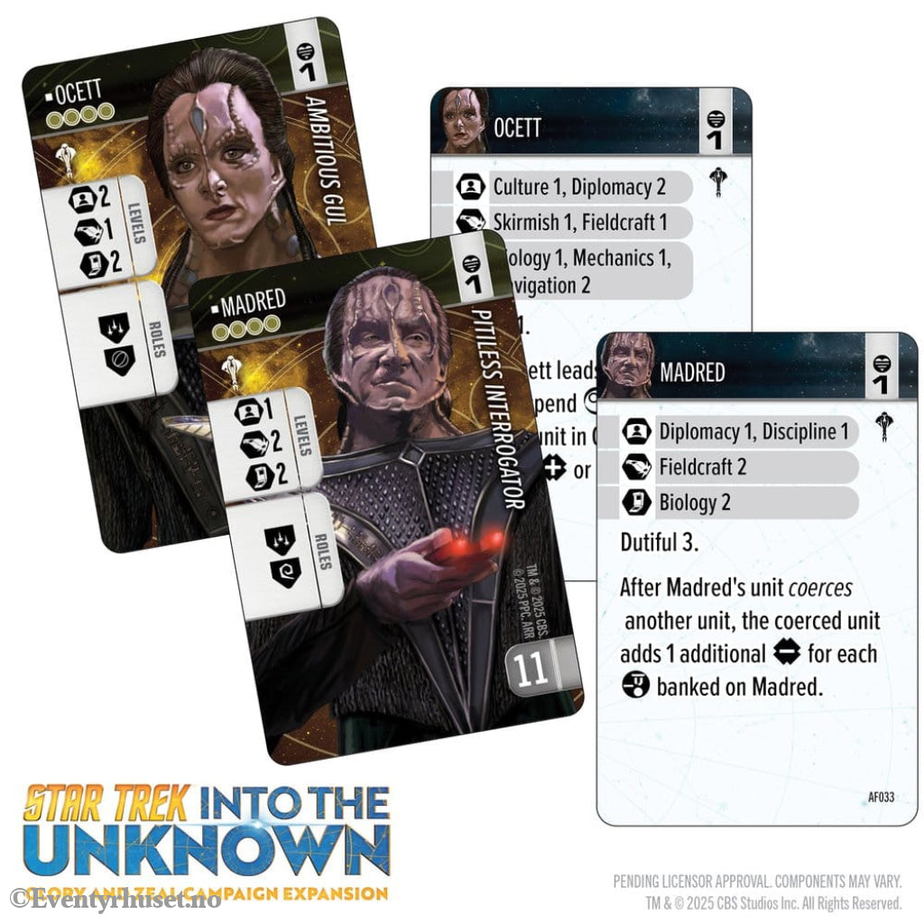 Star Trek: Into the Unknown Miniatures Game Expansion Glory and Zeal *English Version* Games
