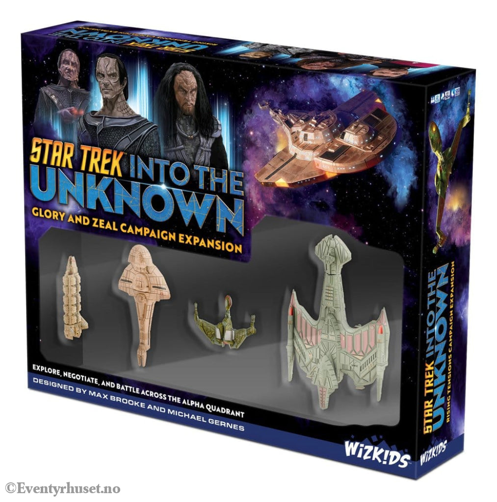 Star Trek: Into the Unknown Miniatures Game Expansion Glory and Zeal *English Version* Games