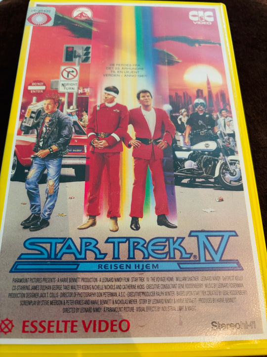 Star Trek IV. Reisen hjem. 1986. VHS Big Box. VHS Big Box