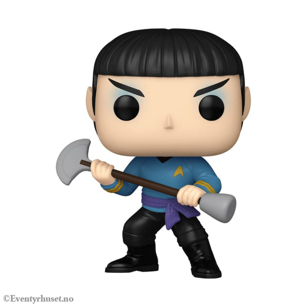Star Trek POP!&Buddy TV Vinyl Figure Spock w/WPN 9 cm Collectibles