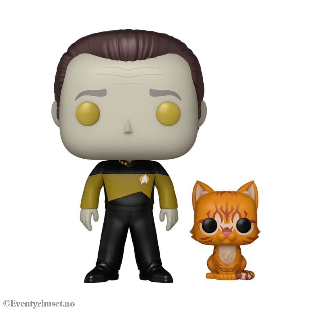 Star Trek POP!&Buddy TV Vinyl Figure STNXTGen- Data w/spot 9 cm Collectibles