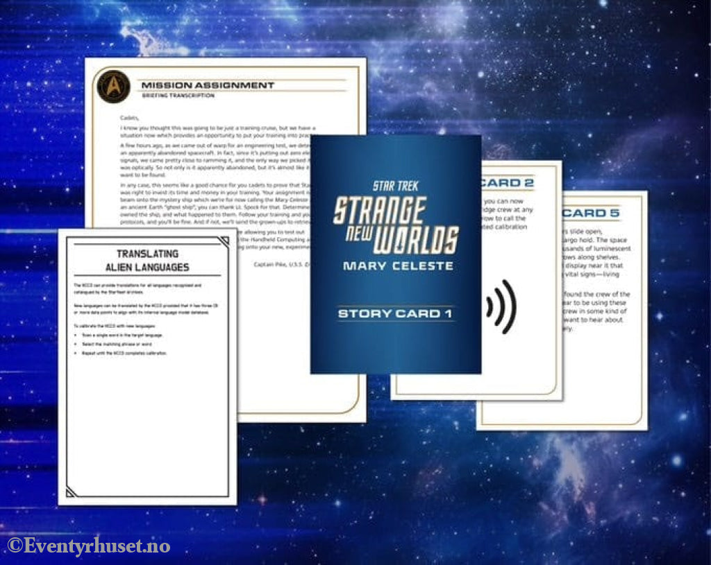 Star Trek: Strange New Worlds Escape Room Game Mary Celeste *English Version* Games