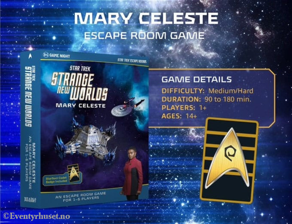 Star Trek: Strange New Worlds Escape Room Game Mary Celeste *English Version* Games