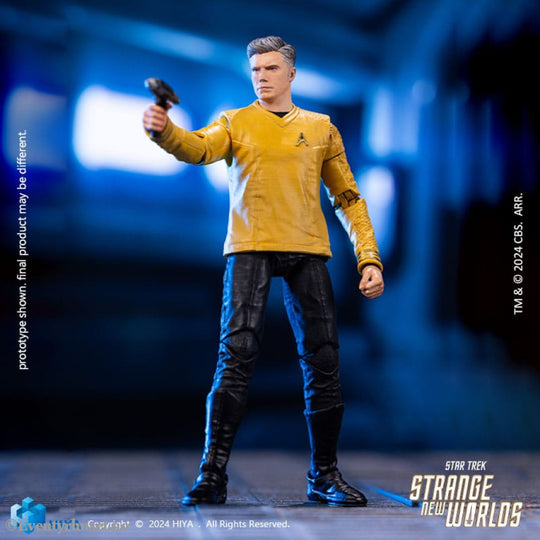 Star Trek Strange New Worlds Exquisite Mini Series Actionfigur 1/18 Pike 11 cm Toys