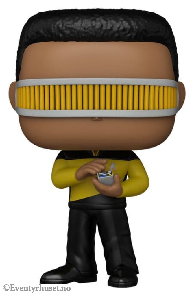 Star Trek TNG POP! Television Vinyl Figure Geordi La Forge 9 cm Collectibles