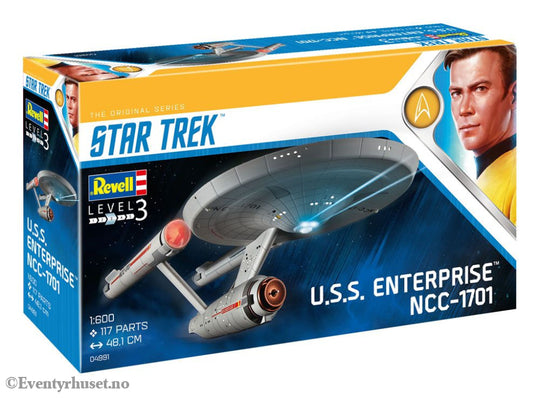 Star Trek TOS Model Kit 1/600 U.S.S. Enterprise NCC-1701 48 cm Toys