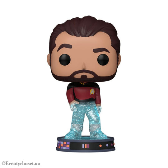 Star Trek Transporter POP! Plus Movies Vinyl Figure Riker 9 cm Collectibles