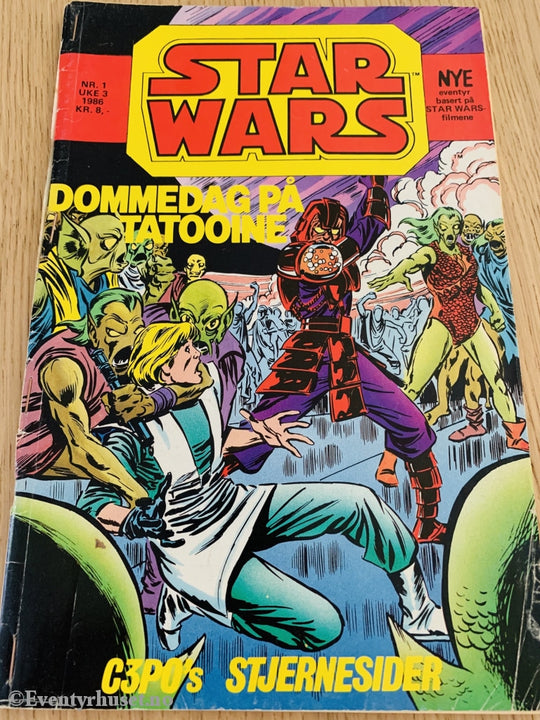 Star Wars. 01/1986. Tegneserieblad