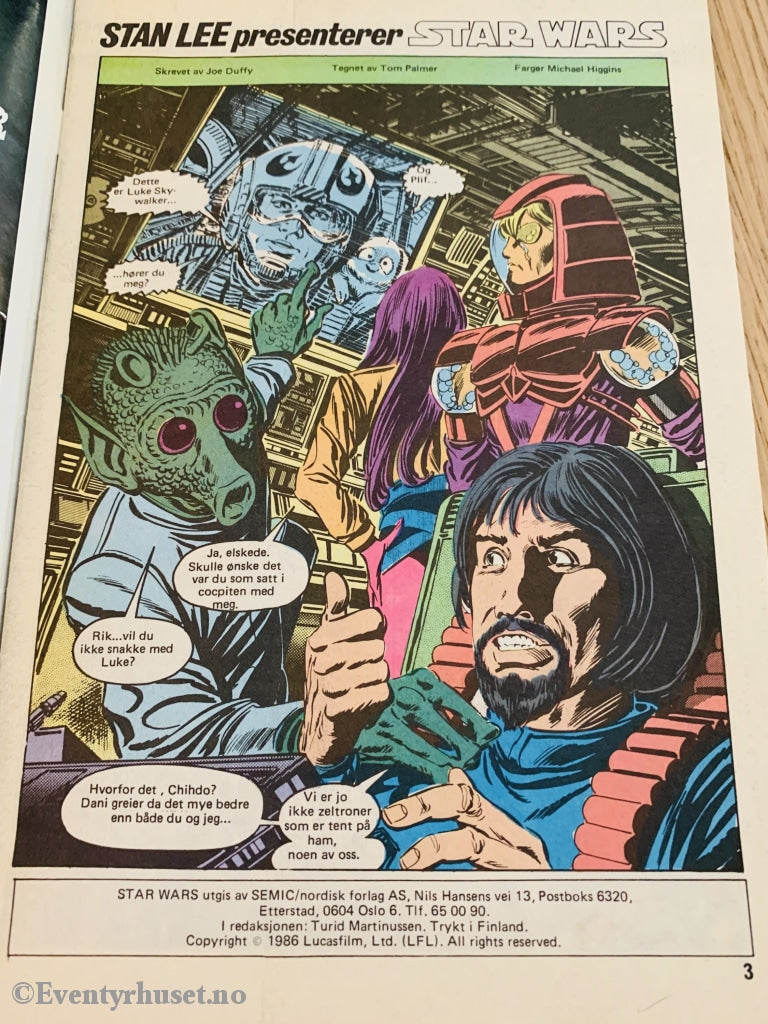 Star Wars. 1986/04. Tegneserieblad