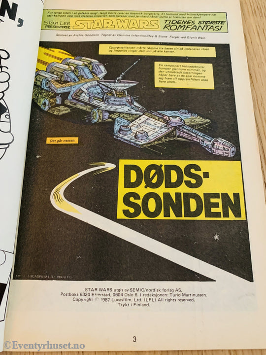 Star Wars. 1987/01. Tegneserieblad