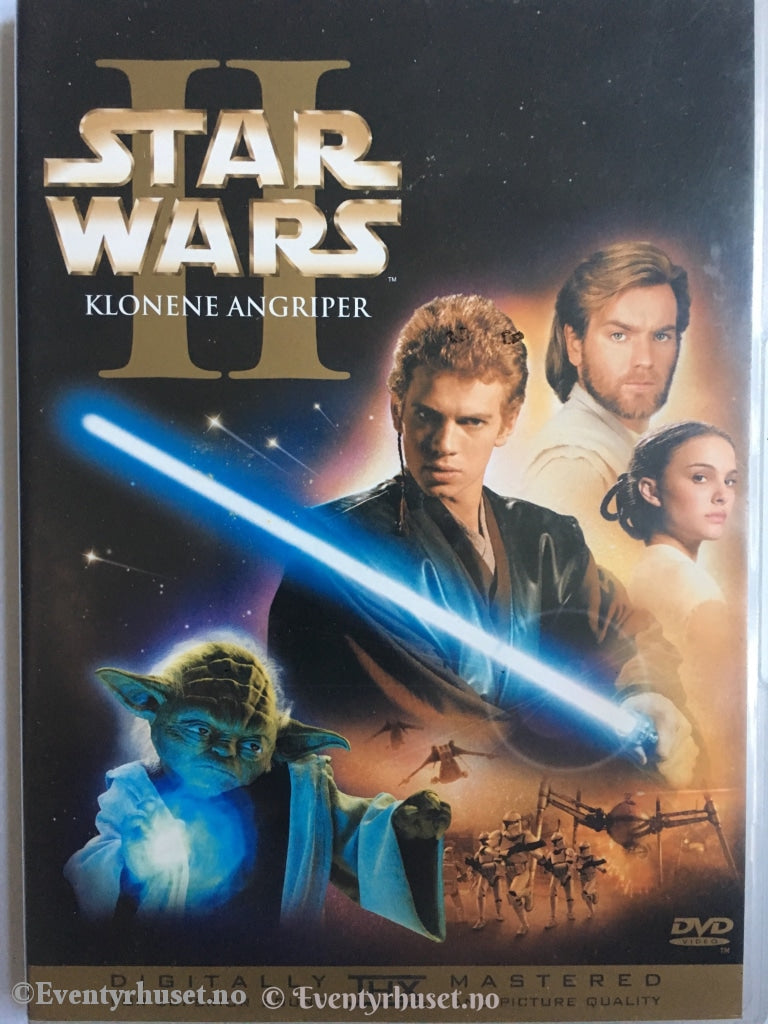 Star Wars Ii: Klonene Angriper. Dvd. Dvd