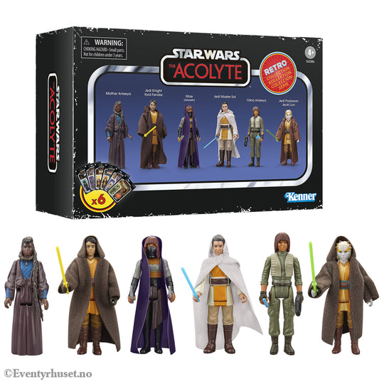 Star Wars: Acolyte Retro Collection Action Figure 6-Pack 10 cm. Mint In Sealed Box (MISB)! Actionfigur