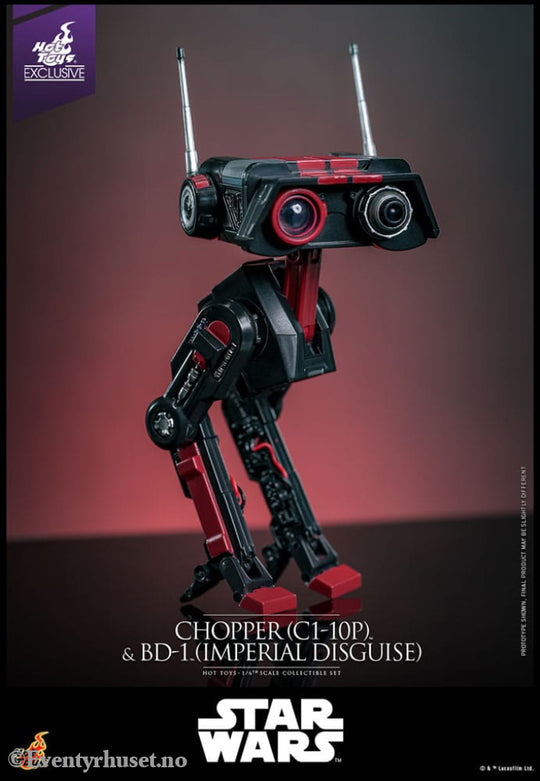 Star Wars Action Figure Set 1/6 Chopper (C1-10P™) & BD-1™ (Imperial Disguise) 18 cm & 8 cm Toys