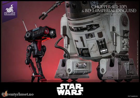 Star Wars Action Figure Set 1/6 Chopper (C1-10P™) & BD-1™ (Imperial Disguise) 18 cm & 8 cm Toys