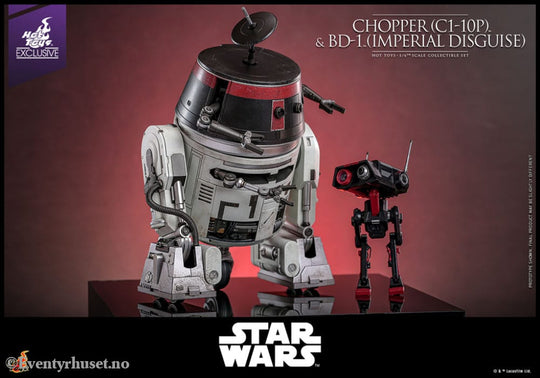Star Wars Action Figure Set 1/6 Chopper (C1-10P™) & BD-1™ (Imperial Disguise) 18 cm & 8 cm Toys
