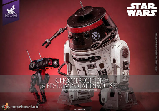Star Wars Action Figure Set 1/6 Chopper (C1-10P™) & BD-1™ (Imperial Disguise) 18 cm & 8 cm Toys