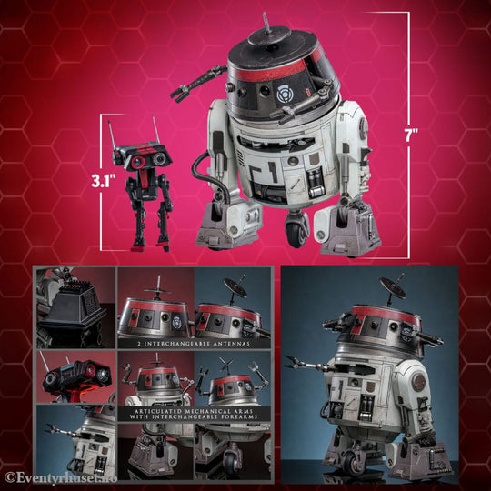 Star Wars Action Figure Set 1/6 Chopper (C1-10P™) & BD-1™ (Imperial Disguise) 18 cm & 8 cm Toys