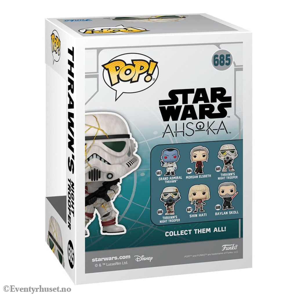 Star Wars: Ahsoka POP! Vinyl Figure S2 - Thrawn’s Night Trooper 9 cm Collectibles