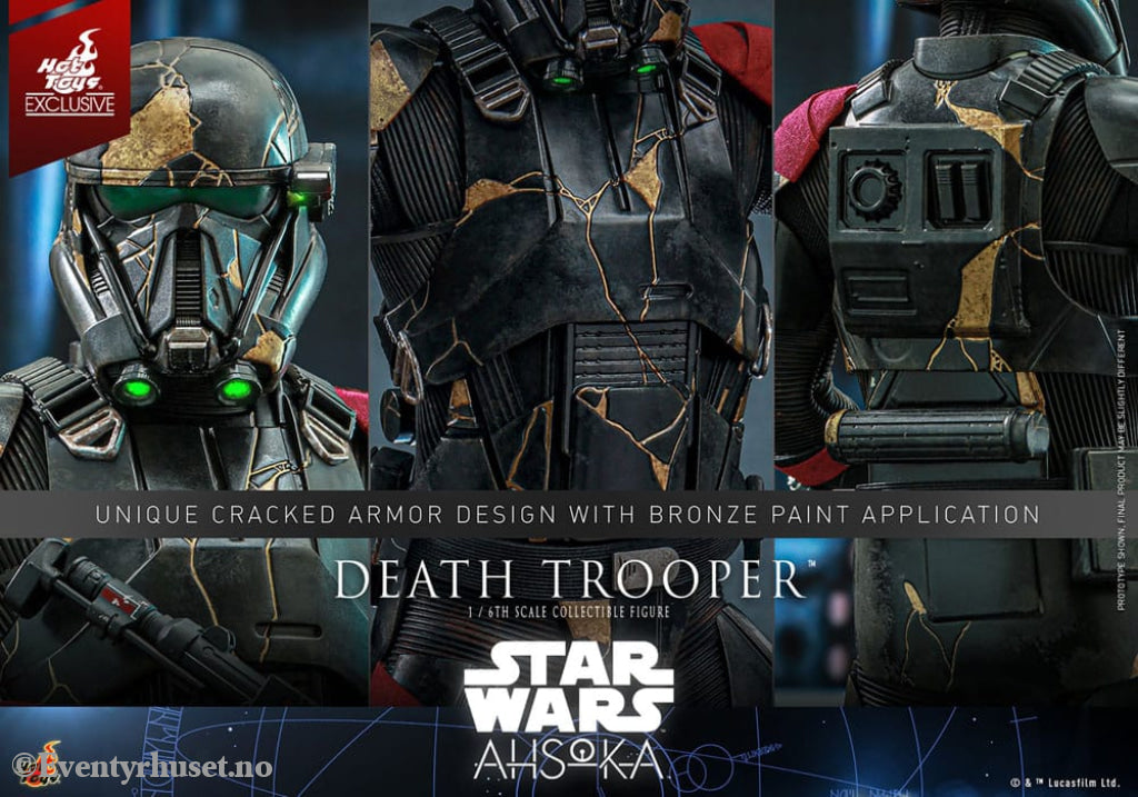 Star Wars: Ahsoka Television Masterpiece Action Figure 1/6 Death Trooper Hot Toys Exclusive 31 cm Toys
