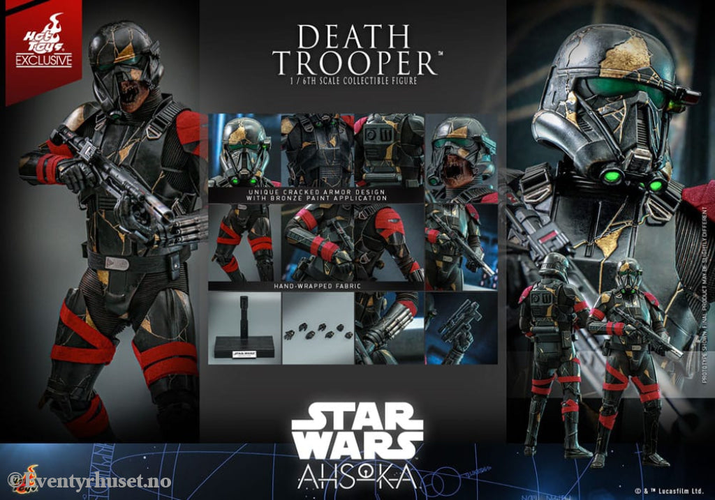 Star Wars: Ahsoka Television Masterpiece Action Figure 1/6 Death Trooper Hot Toys Exclusive 31 cm Toys