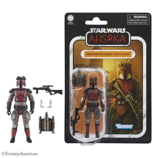 Star Wars: Ahsoka Vintage Collection Action Figure Mandalorian Super Commando 10 cm Toys