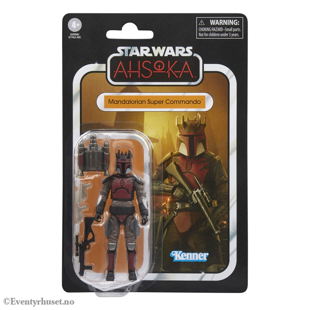 Star Wars: Ahsoka Vintage Collection Action Figure Mandalorian Super Commando 10 cm Toys