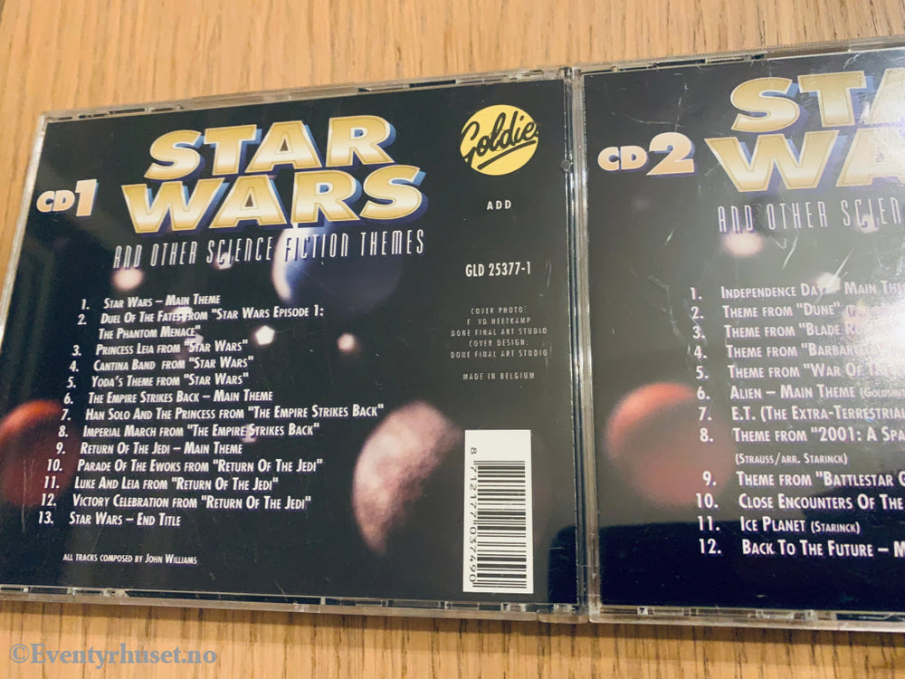 Star Wars And Other Science Fiction Themes (Soundtrack). 3 X Cd. Cd