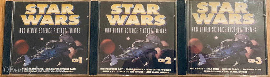 Star Wars And Other Science Fiction Themes (Soundtrack). 3 X Cd. Cd